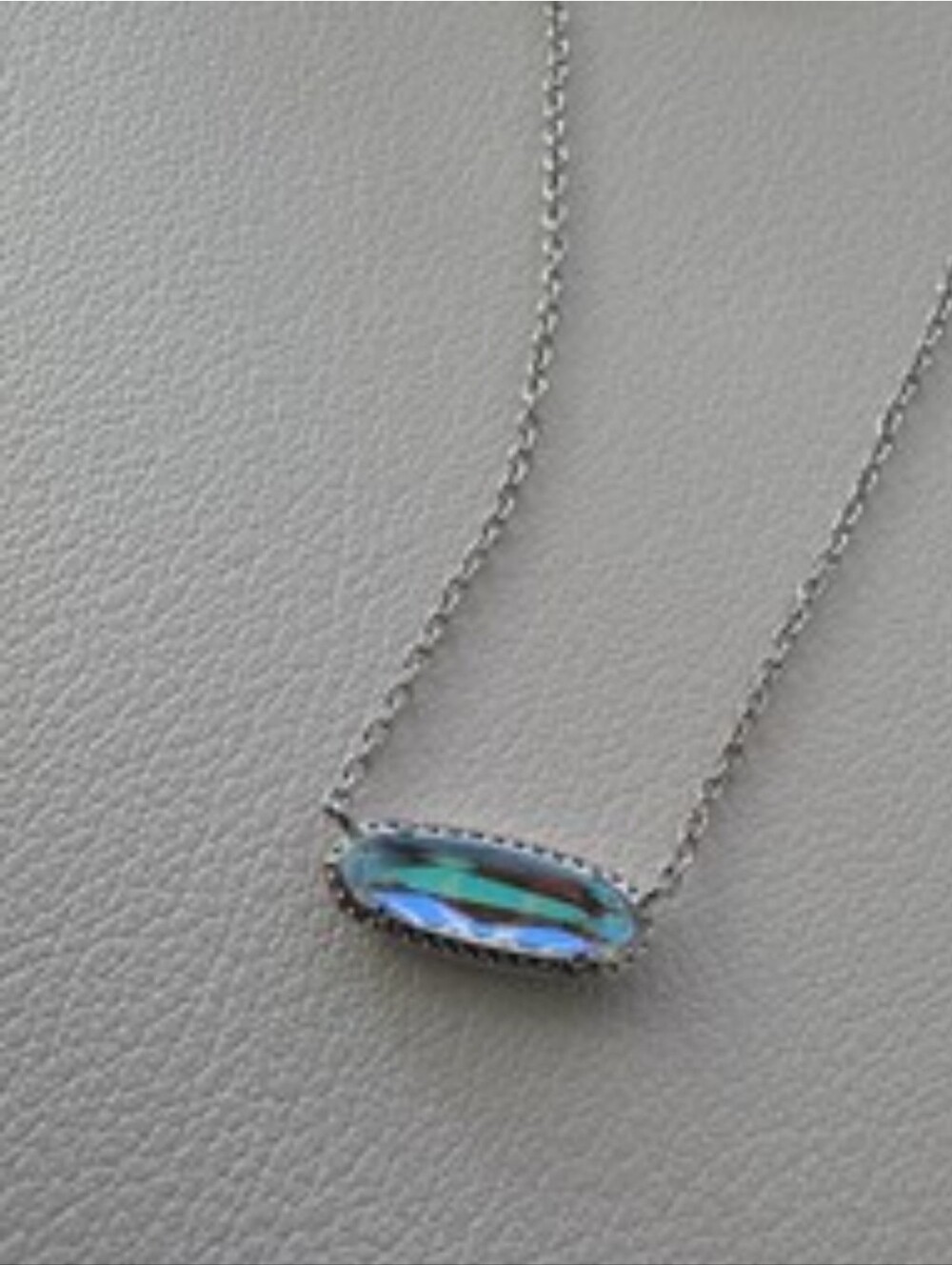 Kendra Scott Elisa Necklace In Silver Tone